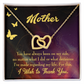 To Mom By My Side Inseparable Necklace-Express Your Love Gifts