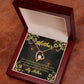 To Mom Caring Kind Loving Forever Necklace w Message Card-Express Your Love Gifts