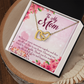 To Mom Choosing One Inseparable Necklace-Express Your Love Gifts
