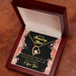 To Mom Daughter Mom Gift Forever Necklace w Message Card-Express Your Love Gifts