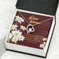 To Mom Everybody Forever Necklace w Message Card-Express Your Love Gifts