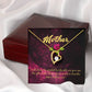 To Mom Gift of Life Forever Necklace w Message Card-Express Your Love Gifts