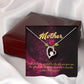 To Mom Gift of Life Forever Necklace w Message Card-Express Your Love Gifts