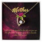 To Mom Gift of Life Forever Necklace w Message Card-Express Your Love Gifts