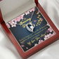 To Mom Great Mom Forever Necklace w Message Card-Express Your Love Gifts
