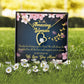 To Mom Great Mom Forever Necklace w Message Card-Express Your Love Gifts