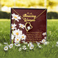 To Mom Hold Your Hand Forever Necklace w Message Card-Express Your Love Gifts