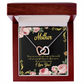 To Mom Hugs and Kisses Inseparable Necklace-Express Your Love Gifts