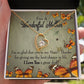 To Mom I'm So Glad Forever Necklace w Message Card-Express Your Love Gifts