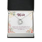 To Mom Irreplaceable Mom Forever Necklace w Message Card-Express Your Love Gifts