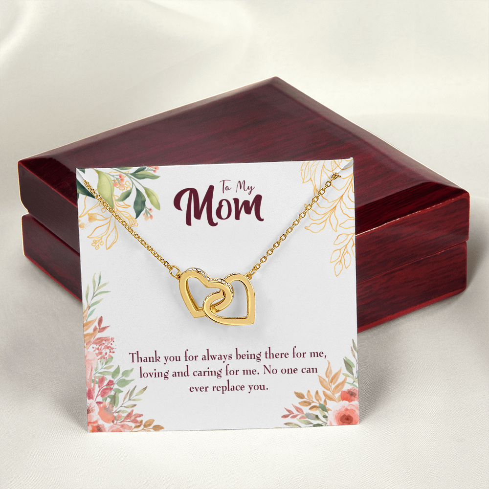 To Mom Irreplaceable Mom Inseparable Necklace-Express Your Love Gifts