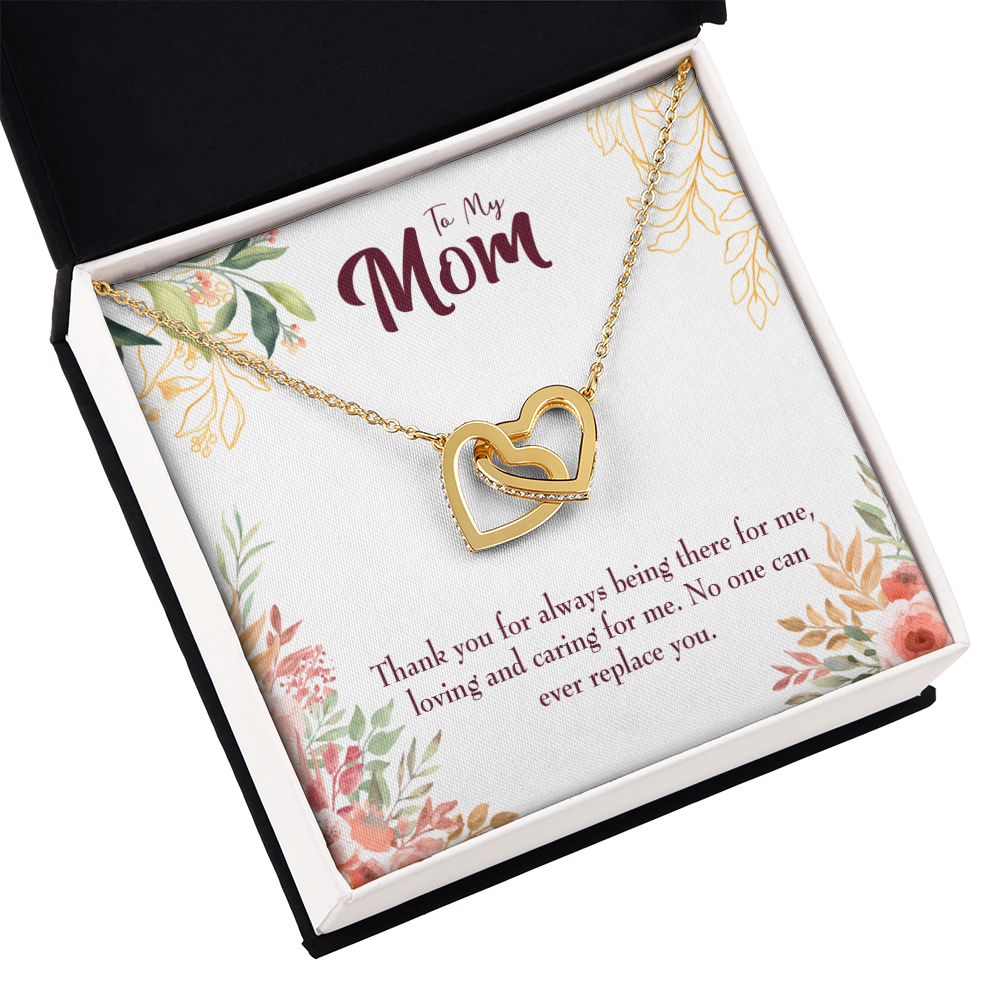 To Mom Irreplaceable Mom Inseparable Necklace-Express Your Love Gifts
