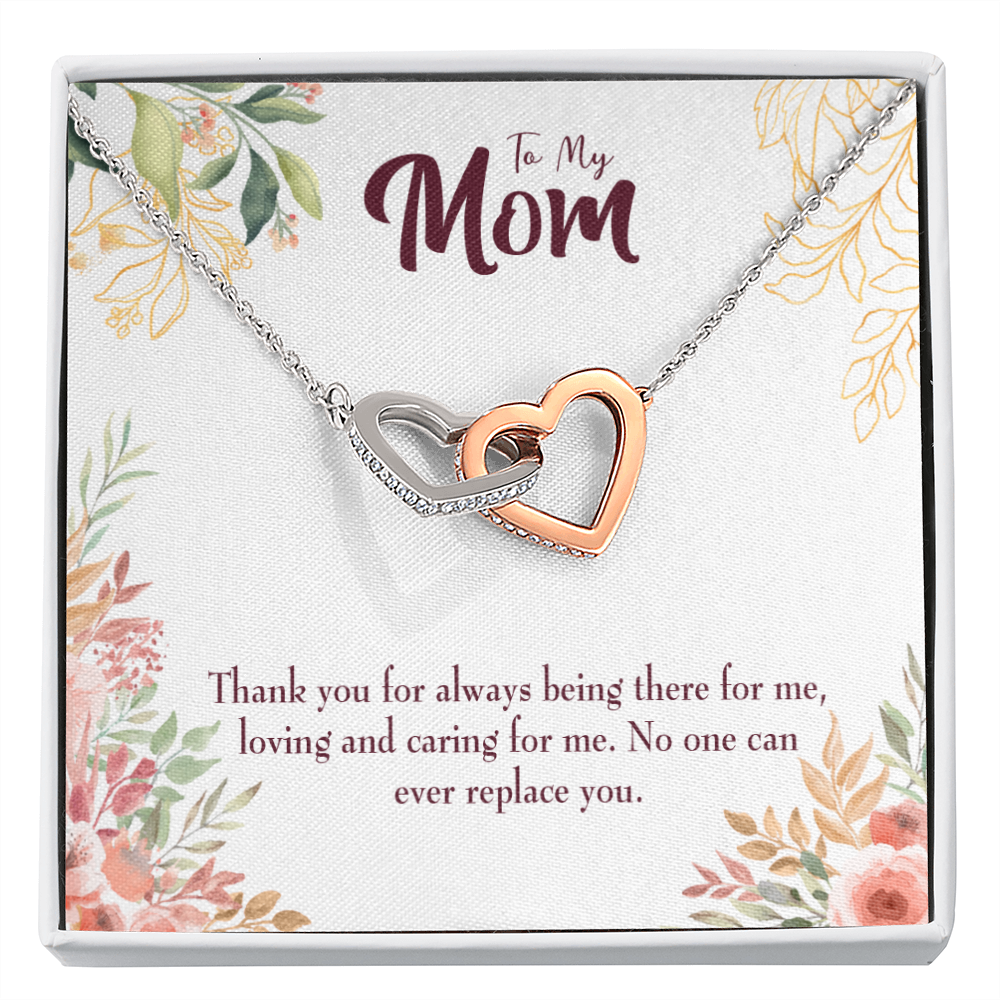 To Mom Irreplaceable Mom Inseparable Necklace-Express Your Love Gifts