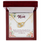 To Mom Irreplaceable Mom Inseparable Necklace-Express Your Love Gifts