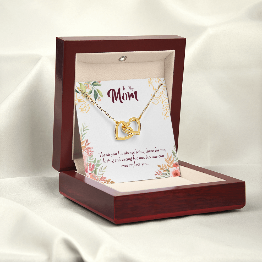 To Mom Irreplaceable Mom Inseparable Necklace-Express Your Love Gifts