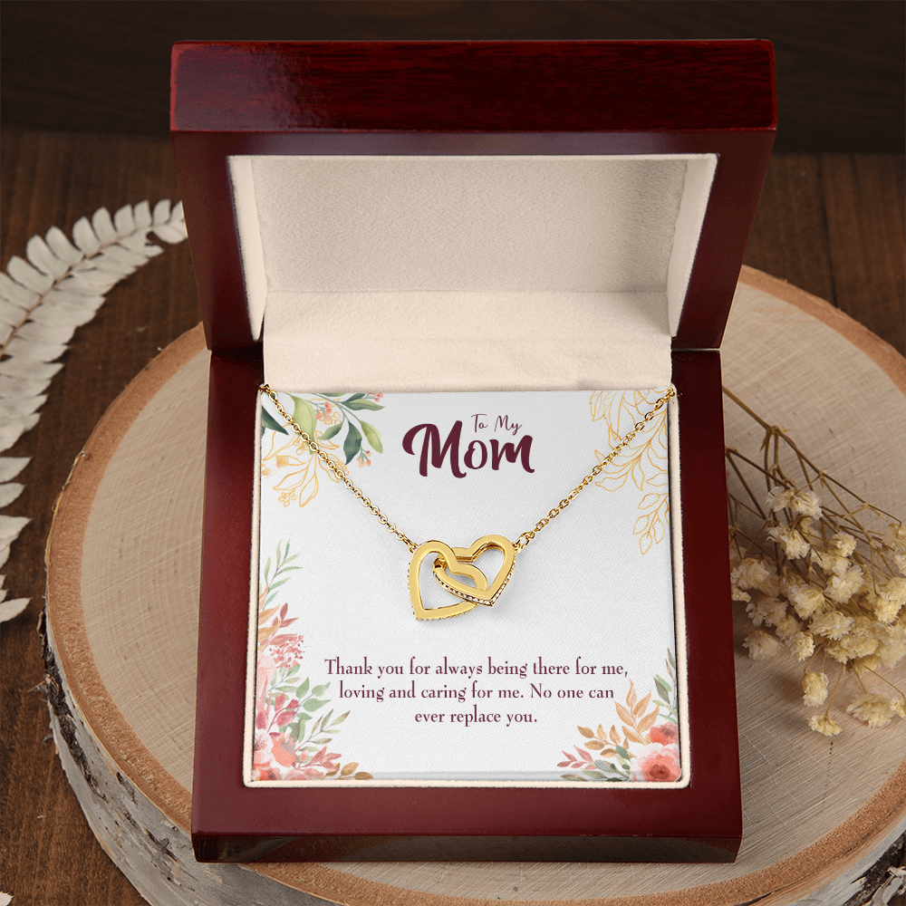 To Mom Irreplaceable Mom Inseparable Necklace-Express Your Love Gifts