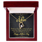 To Mom It's Your Day Forever Necklace w Message Card-Express Your Love Gifts