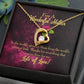 To Mom Kids to Mom Forever Necklace w Message Card-Express Your Love Gifts