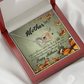 To Mom Let Us Take Care of You Inseparable Necklace-Express Your Love Gifts