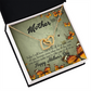 To Mom Let Us Take Care of You Inseparable Necklace-Express Your Love Gifts