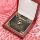 To Mom Love and Nortured Forever Necklace w Message Card-Express Your Love Gifts