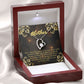 To Mom Love and Nortured Forever Necklace w Message Card-Express Your Love Gifts