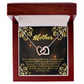 To Mom Love and Nortured Inseparable Necklace-Express Your Love Gifts
