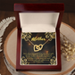 To Mom Love and Nortured Inseparable Necklace-Express Your Love Gifts