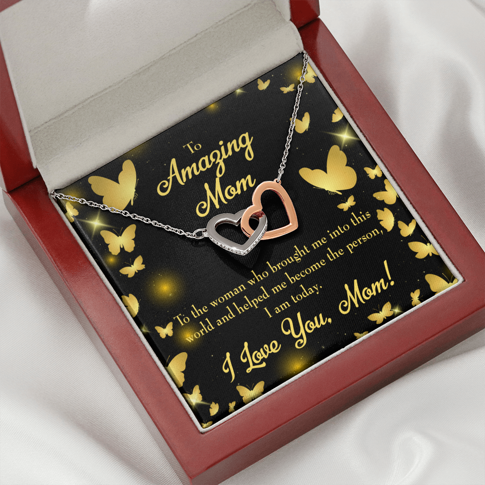 To Mom Love you Mom! Inseparable Necklace-Express Your Love Gifts