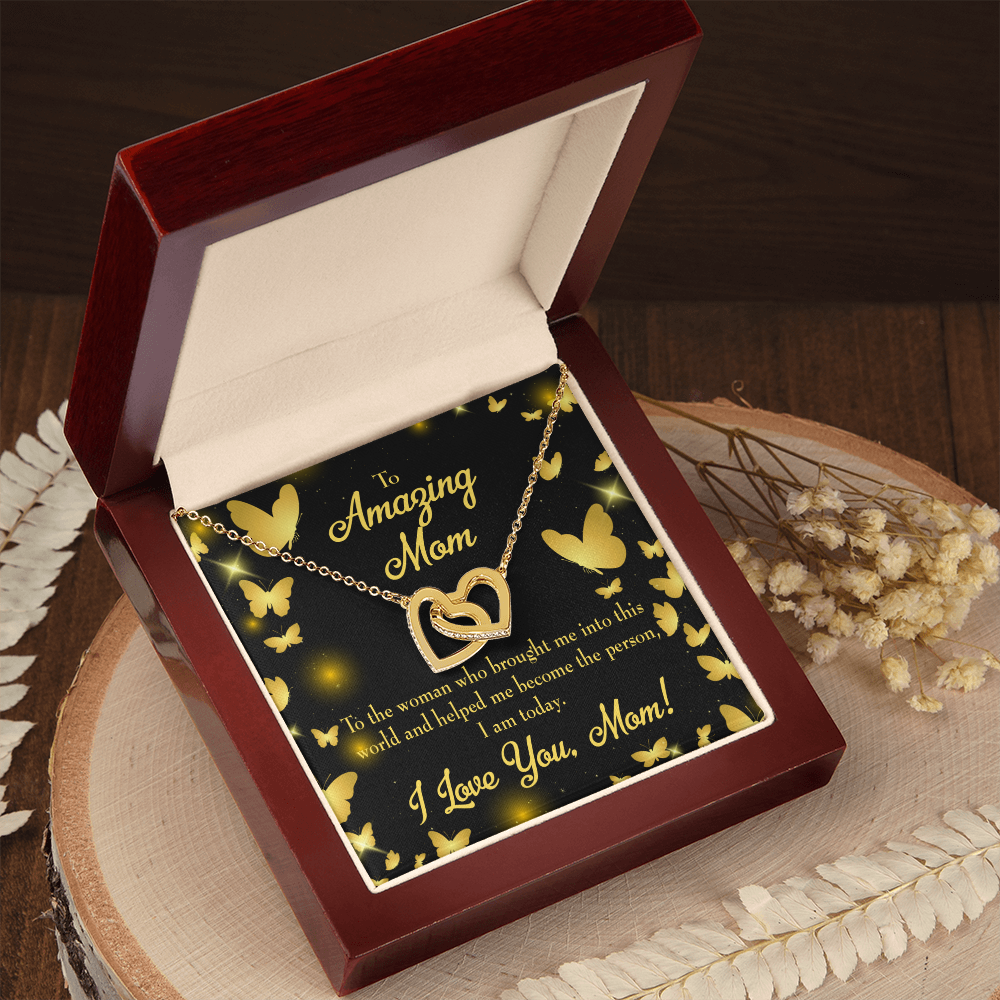 To Mom Love you Mom! Inseparable Necklace-Express Your Love Gifts