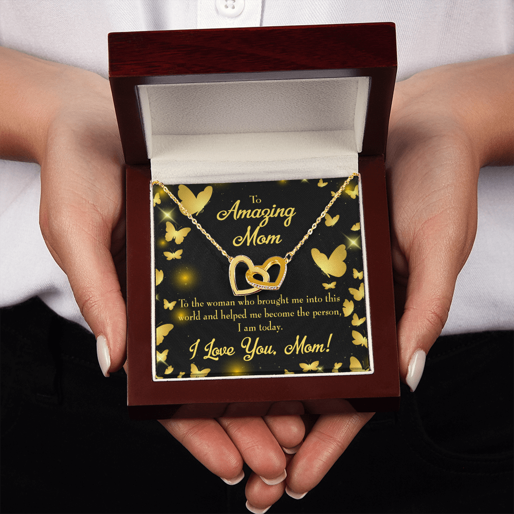 To Mom Love you Mom! Inseparable Necklace-Express Your Love Gifts