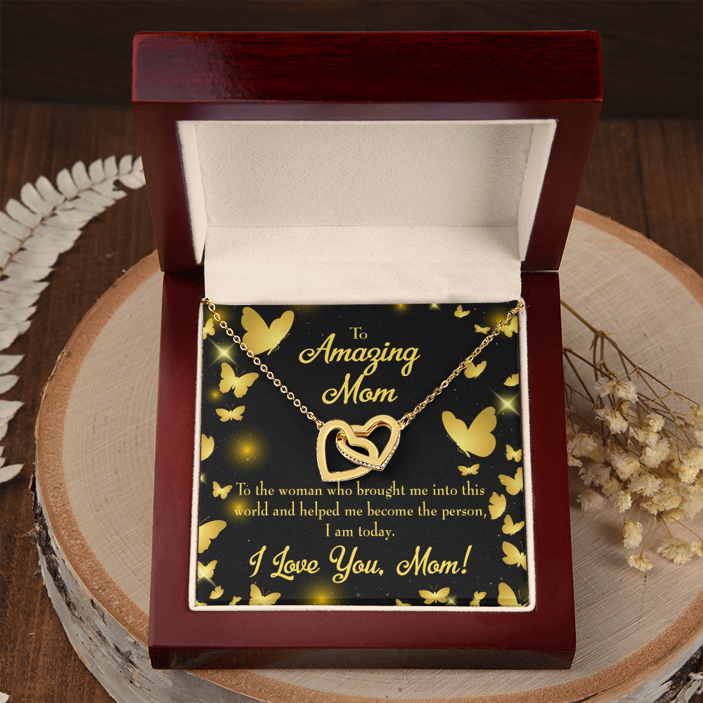 To Mom Love you Mom! Inseparable Necklace-Express Your Love Gifts