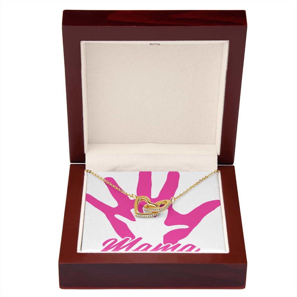 To Mom Mamas Hand Inseparable Necklace-Express Your Love Gifts