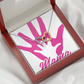 To Mom Mamas Hand Inseparable Necklace-Express Your Love Gifts