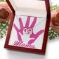 To Mom Mamas Hand Inseparable Necklace-Express Your Love Gifts