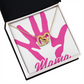 To Mom Mamas Hand Inseparable Necklace-Express Your Love Gifts