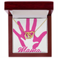 To Mom Mamas Hand Inseparable Necklace-Express Your Love Gifts
