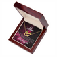 To Mom Message to Mother Inseparable Necklace-Express Your Love Gifts