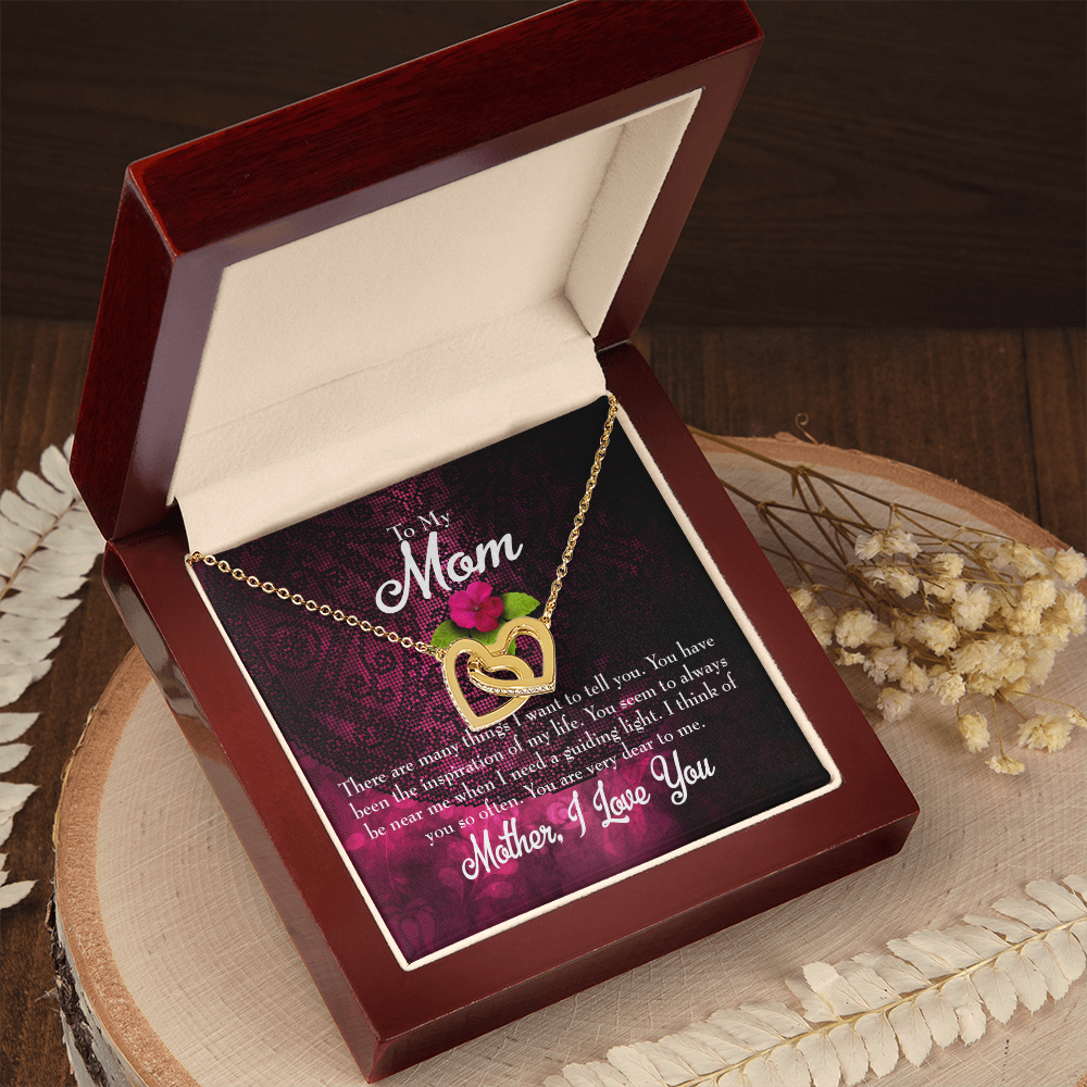 To Mom Message to Mother Inseparable Necklace-Express Your Love Gifts