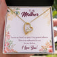 To Mom Mom I Love You Forever Forever Necklace w Message Card-Express Your Love Gifts