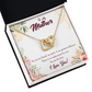 To Mom Mom I Love You Inseparable Necklace-Express Your Love Gifts