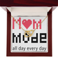To Mom Mom Mode All Day Everyday Inseparable Necklace-Express Your Love Gifts