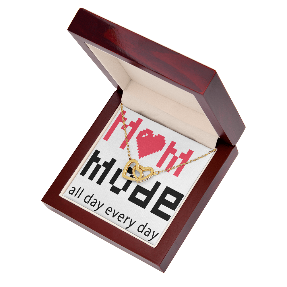 To Mom Mom Mode All Day Everyday Inseparable Necklace-Express Your Love Gifts