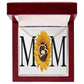 To Mom Mom Sunflower Forever Necklace w Message Card-Express Your Love Gifts