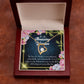 To Mom Mom Unconditional Love Forever Necklace w Message Card-Express Your Love Gifts