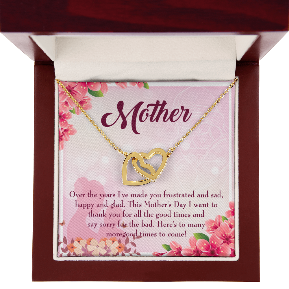 To Mom More Good Times Inseparable Necklace-Express Your Love Gifts