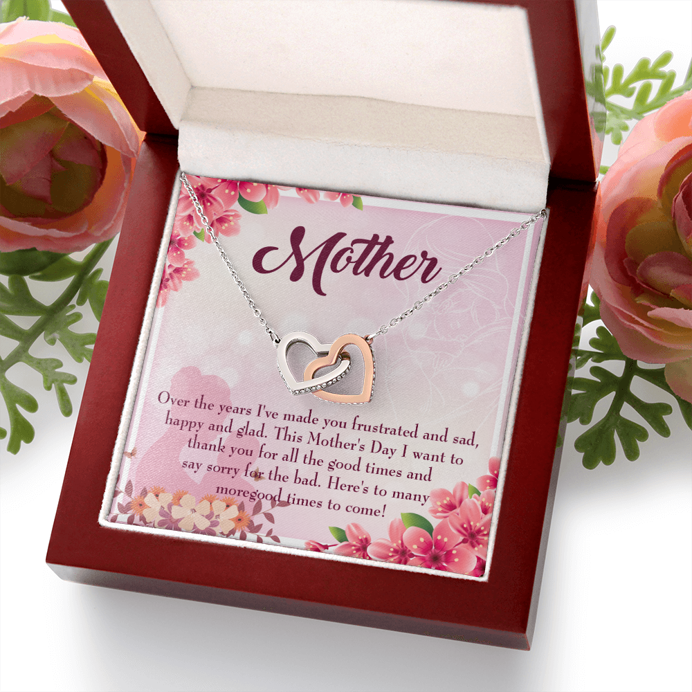 To Mom More Good Times Inseparable Necklace-Express Your Love Gifts