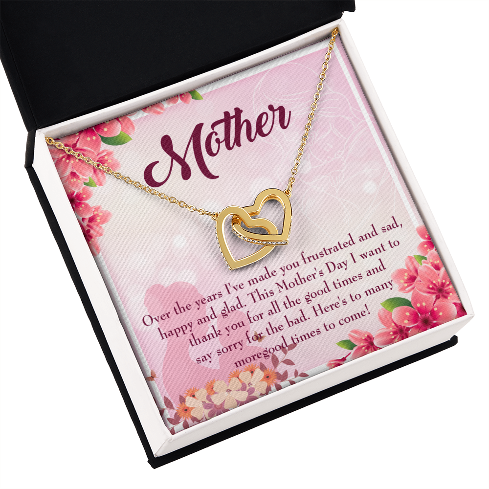To Mom More Good Times Inseparable Necklace-Express Your Love Gifts