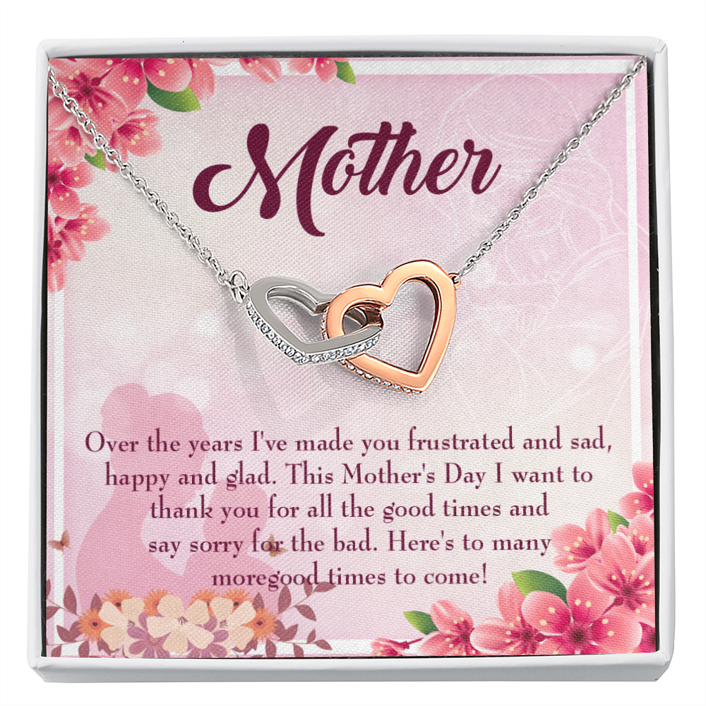 To Mom More Good Times Inseparable Necklace-Express Your Love Gifts