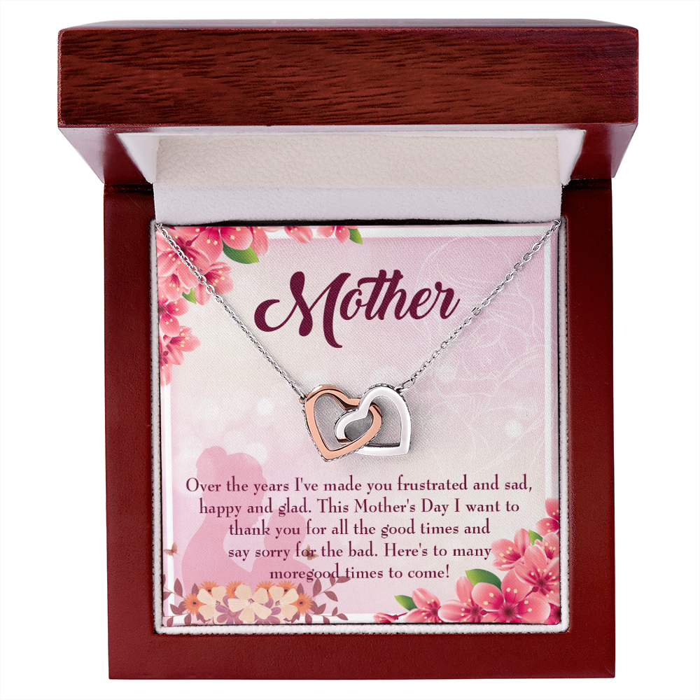 To Mom More Good Times Inseparable Necklace-Express Your Love Gifts